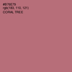 #B76E79 - Coral Tree Color Image